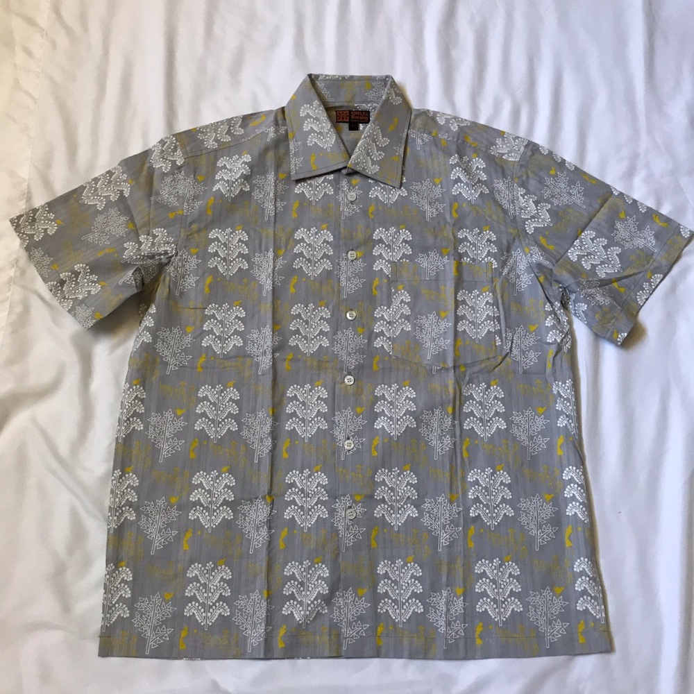 Aarong Bangladesh Screen Print Button Down Shirt